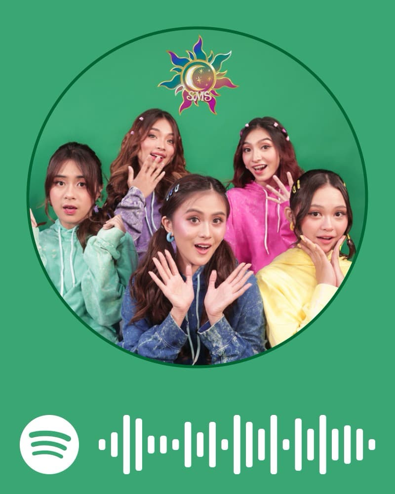 Scan this to access the Spotify of SMS and stream “EK High! (Dance)